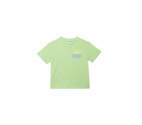 SOMEONE : T-shirt met zonsopgangprint