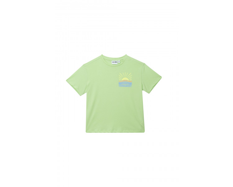 SOMEONE : T-shirt met zonsopgangprint