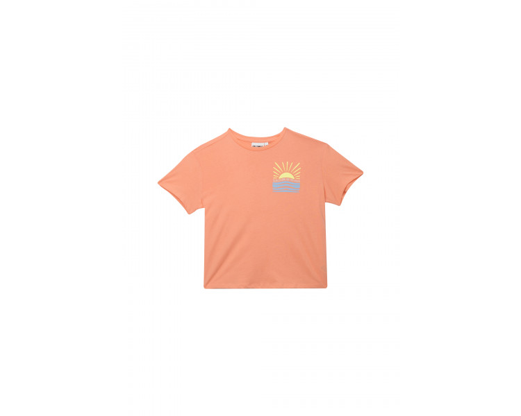 SOMEONE : T-shirt met zonsopgangprint