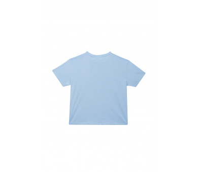 SOMEONE : T-shirt met fluo tekstprint