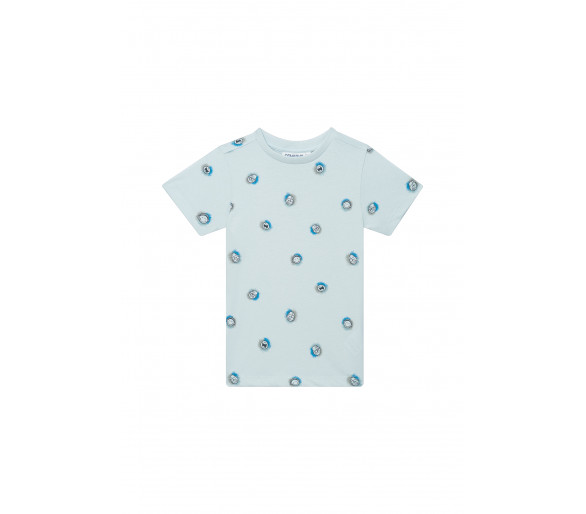 SOMEONE : T-shirt avec imprimé smiley intégral