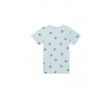 SOMEONE : T-shirt avec imprimé smiley intégral