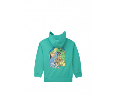 SOMEONE : Hoodie met kajak dierenprint