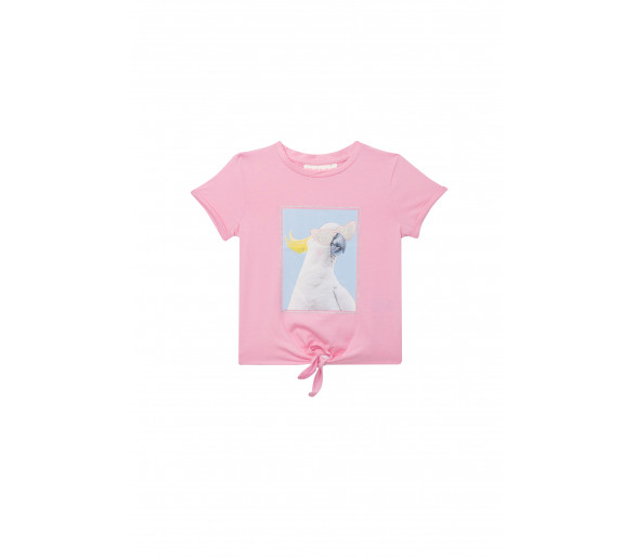 SOMEONE : T-shirt avec imprimé perroquet