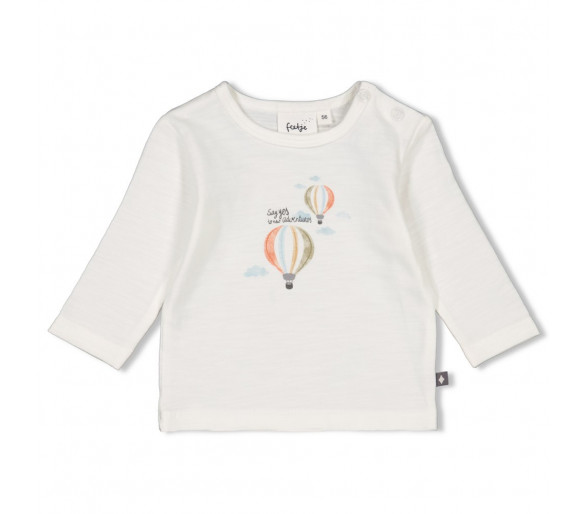 FEETJE : Longsleeve - Mini Adventurer Offwhite
