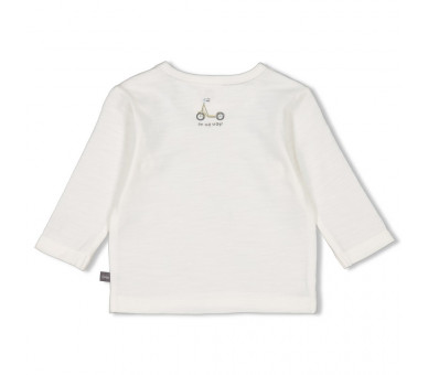 FEETJE : Longsleeve - Mini Adventurer Offwhite