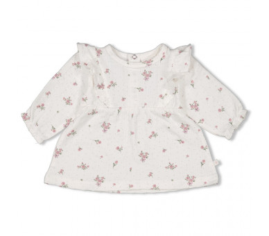 FEETJE : Longsleeve AOP - Blossom Offwhite