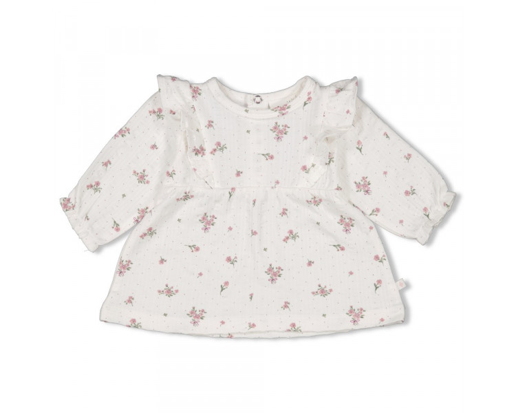 FEETJE : Longsleeve AOP - Blossom Offwhite