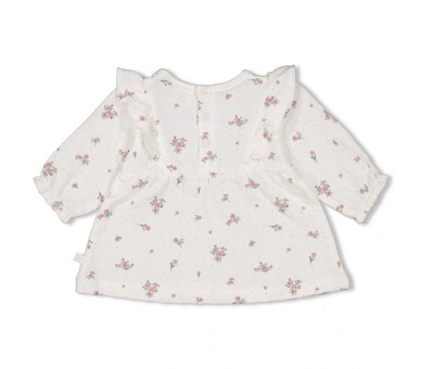 FEETJE : Longsleeve AOP - Blossom Offwhite