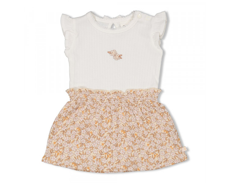 FEETJE : Dress - Flower Field Cream