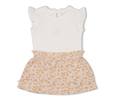 FEETJE : Dress - Flower Field Cream
