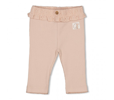 FEETJE : Legging pointelle - Flower Field Pink
