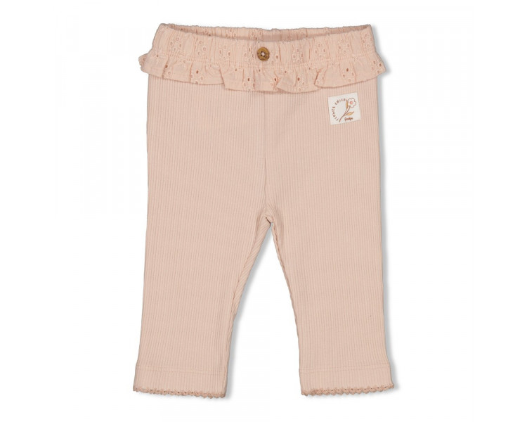 FEETJE : Legging pointelle - Flower Field Pink