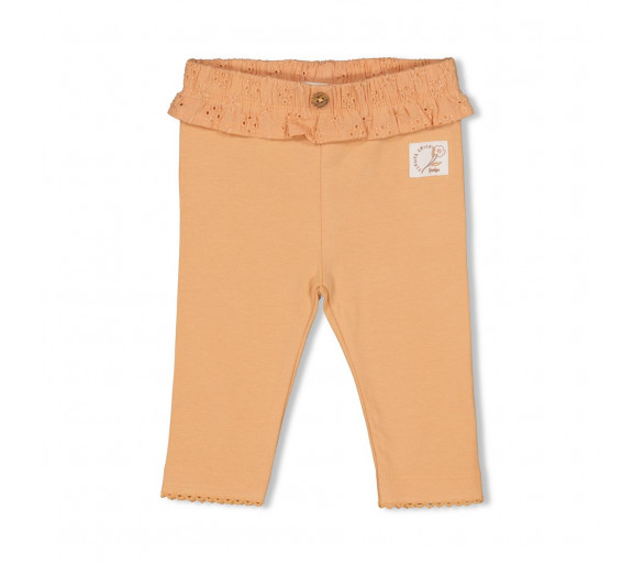 FEETJE : Legging - Flower Field Apricot