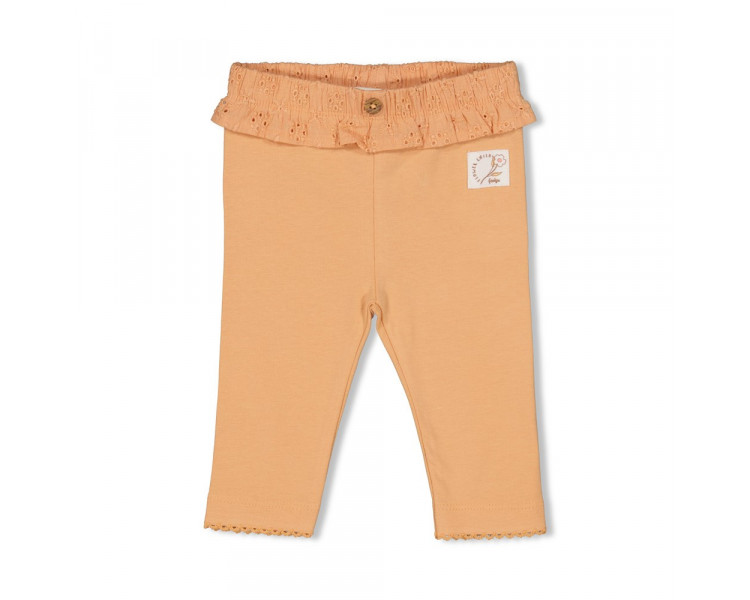 FEETJE : Legging - Flower Field Apricot