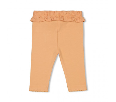 FEETJE : Legging - Flower Field Apricot