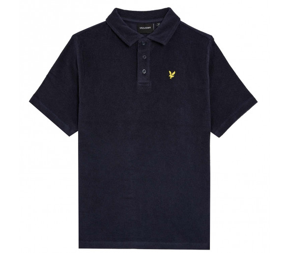 LYLE & SCOTT : Polo haut en tissu éponge