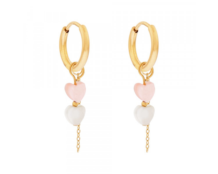 Earrings minimalist love stories