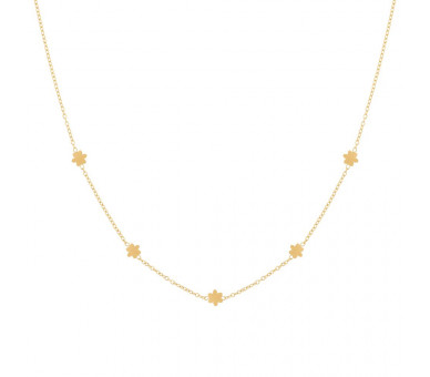 Ketting bedel bloemen