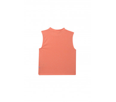SOMEONE : Cropped top met kleine opstaande kraag