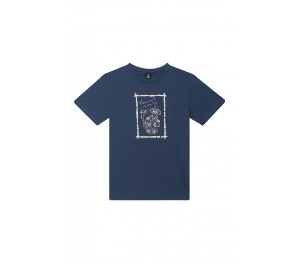 SOMEONE : T-shirt imprimé squelette mexicain