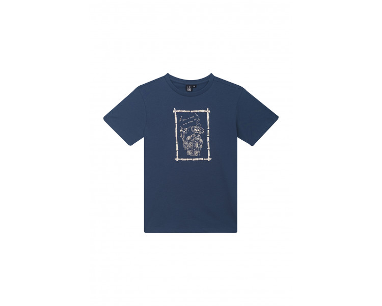 SOMEONE : T-shirt imprimé squelette mexicain