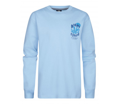 PETROL : Boys T-Shirt LS Round Neck Cool Blue