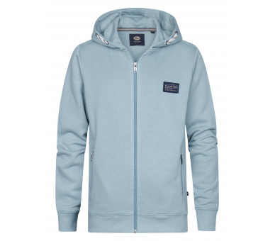 PETROL : Sweat cardigan met kap