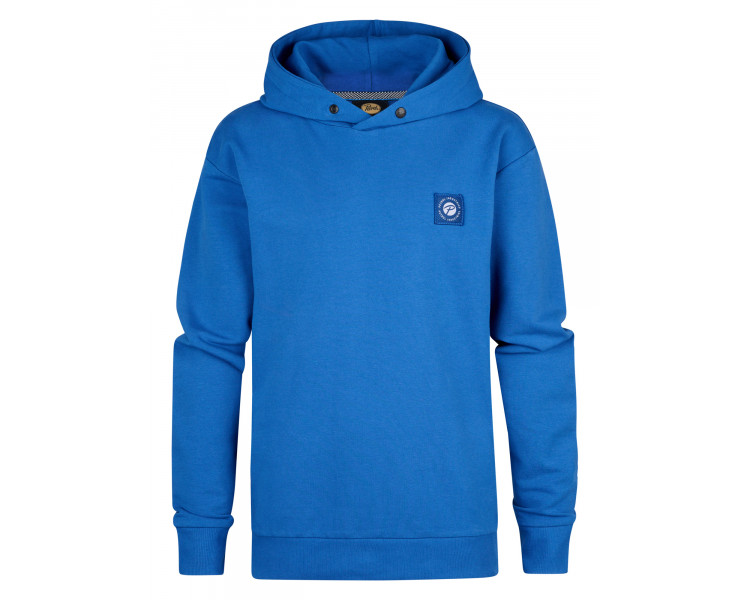 PETROL : Effen sweater met logo