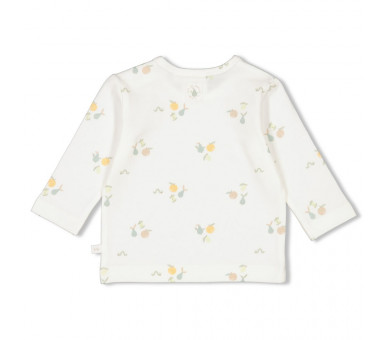 FEETJE : Longsleeve AOP - Picnic Party Offwhite
