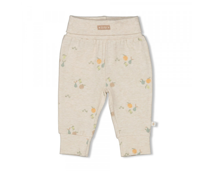 FEETJE : Trousers AOP - Picnic Party OffwhiteMelan