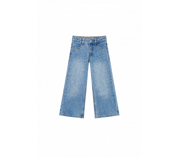 SOMEONE : Un jean avec des strass
