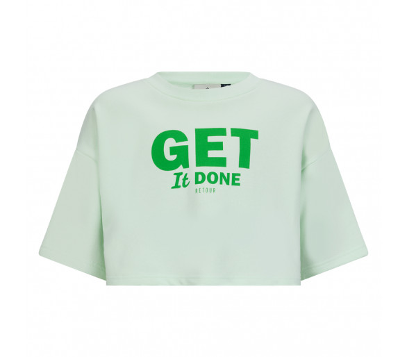 RETOUR : SWEATER light apple green