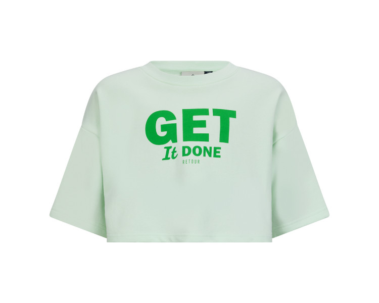 RETOUR : SWEATER light apple green