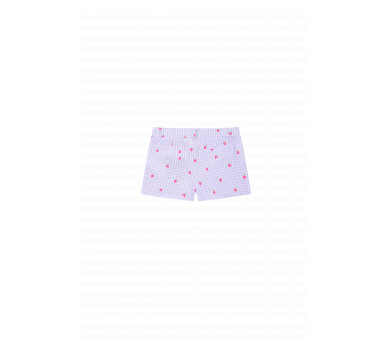 SOMEONE : Vichy short met aardbeiprint