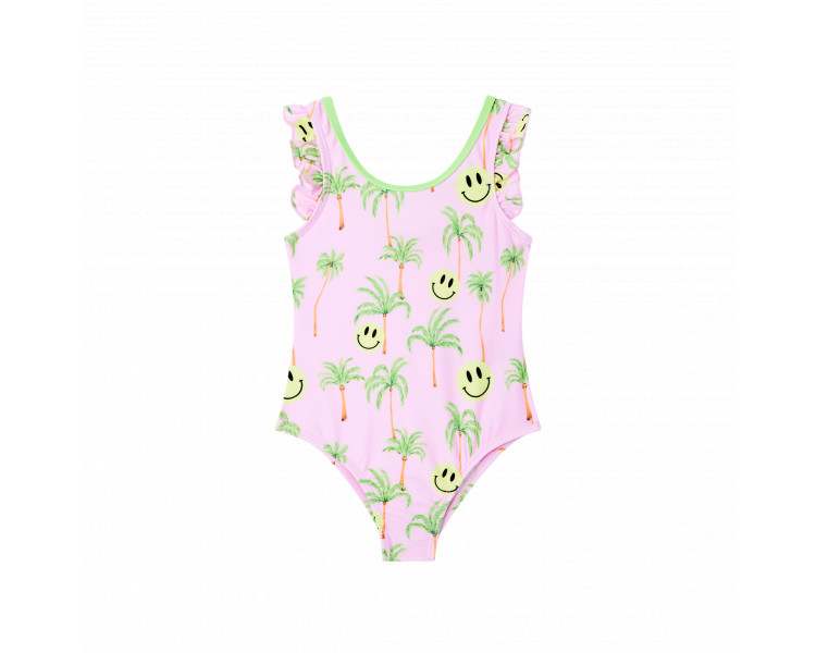 SOMEONE : Badpak met smiley en palmbomen