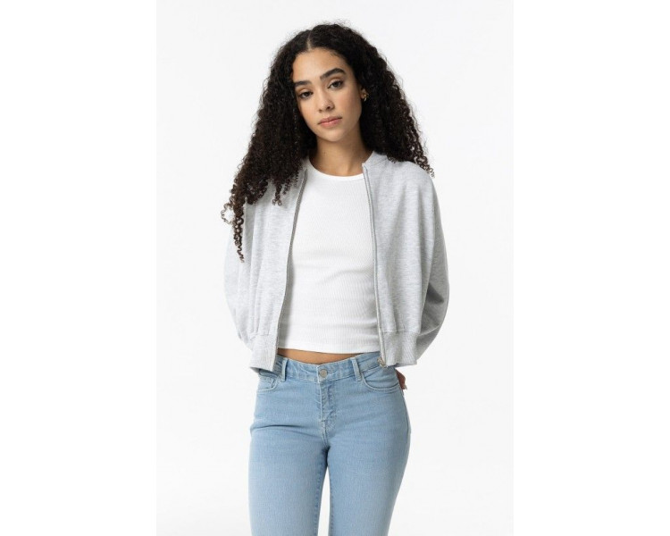 TIFFOSI : Korte sweatcardigan met rits