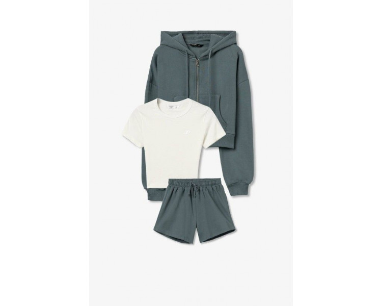 TIFFOSI : Toffe set short+t-shirt+cardigan