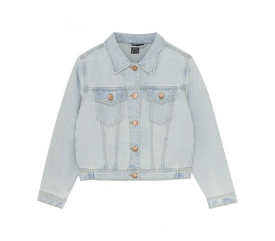 INDIAN BLUE : Denim Jacket Bleached