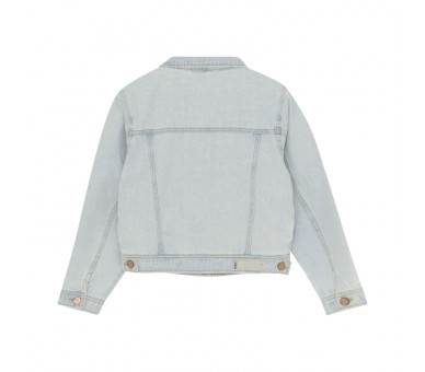 INDIAN BLUE : Denim Jacket Bleached