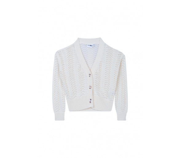 SOMEONE : Ajour gebreid vest