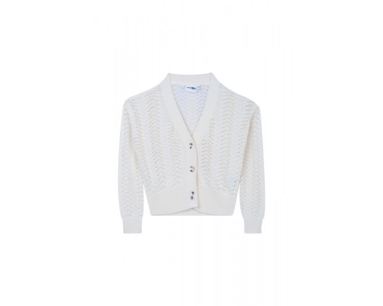 SOMEONE : Ajour gebreid vest