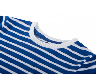 SOMEONE : Robe à rayures écrues