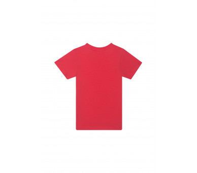 SOMEONE : T-shirt met tijgervoetbalprint