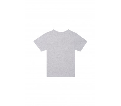 SOMEONE : T-shirt met een kanon-dino-print