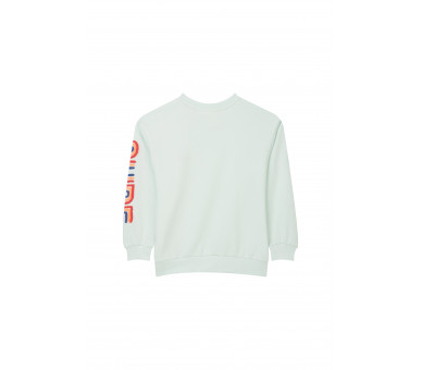 SOMEONE : Sweater met surfborduursel op de borst