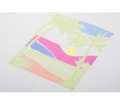 SOMEONE : Hoodie met zonnige strandprint