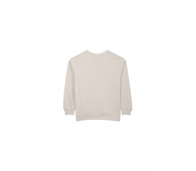 SOMEONE : sweater met rubberprint op de borst.