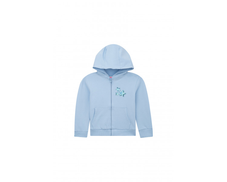 SOMEONE : Sweatcardigan met lurex borduursel