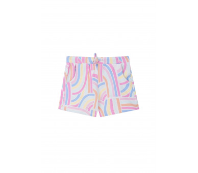 SOMEONE : Short met pastelkleurige all over print
